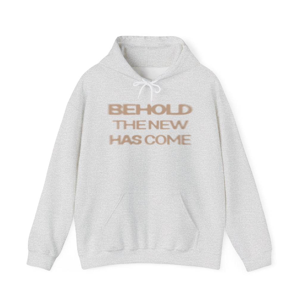 Behold The New Has Come Adult Hoodie