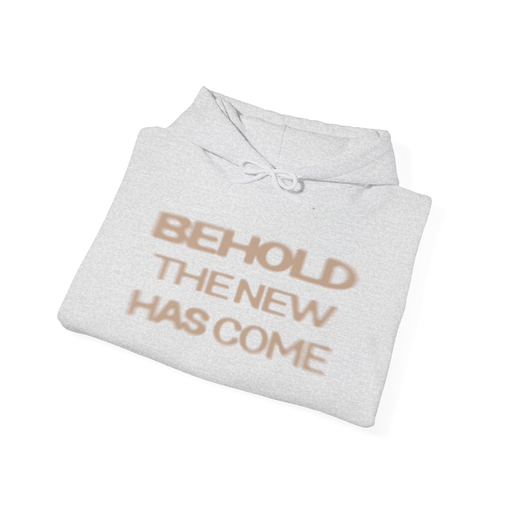 Behold The New Has Come Adult Hoodie