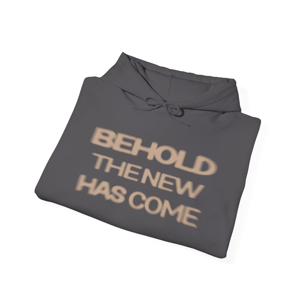 Behold The New Has Come Adult Hoodie
