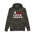 I Love Jesus Camo Hoodie