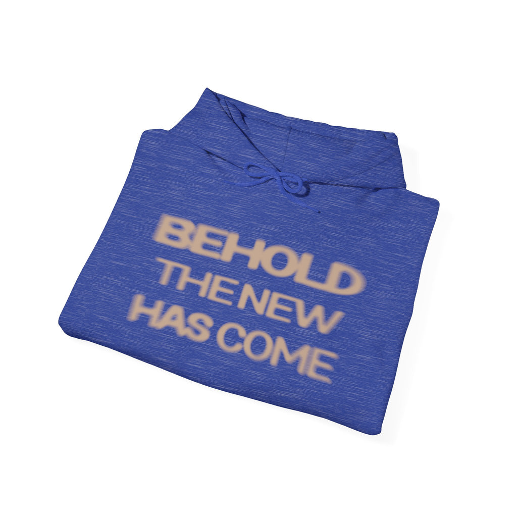 Behold The New Has Come Adult Hoodie